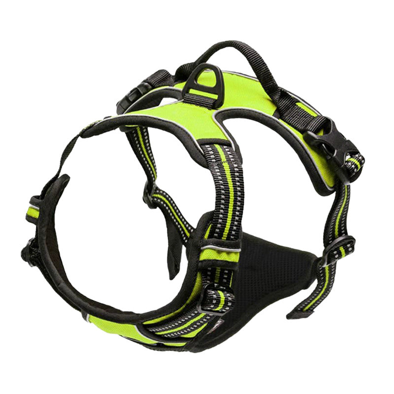 Hundsele för bil och promenad - reflex, bekväm, slitstark