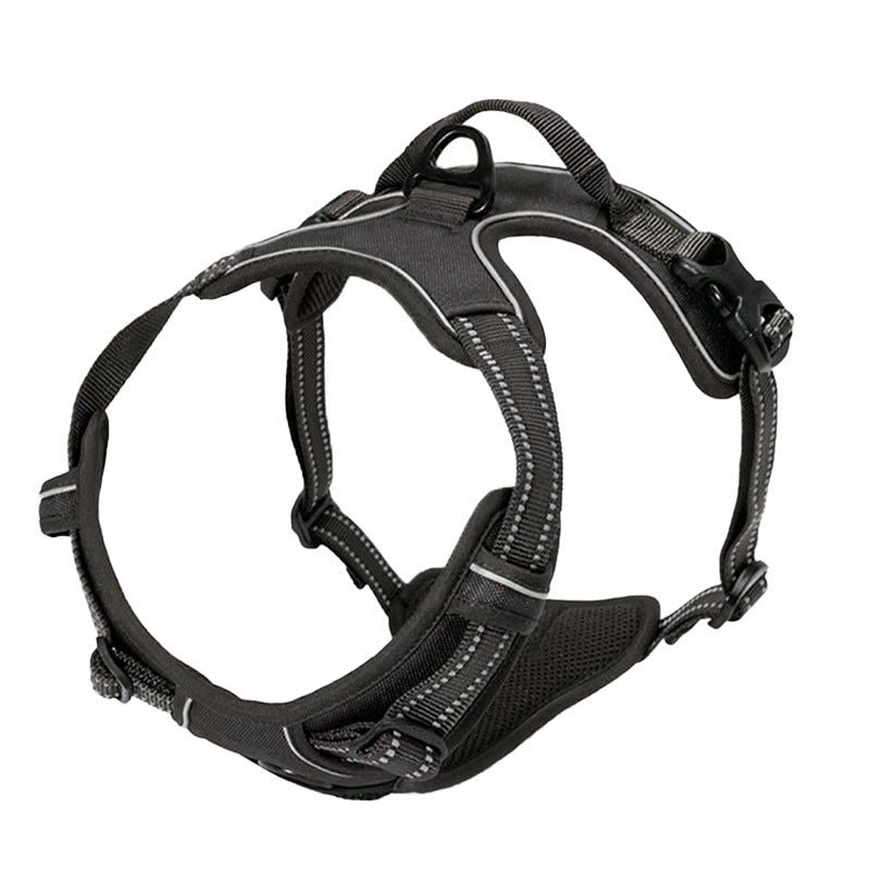 Hundsele för bil och promenad - reflex, bekväm, slitstark