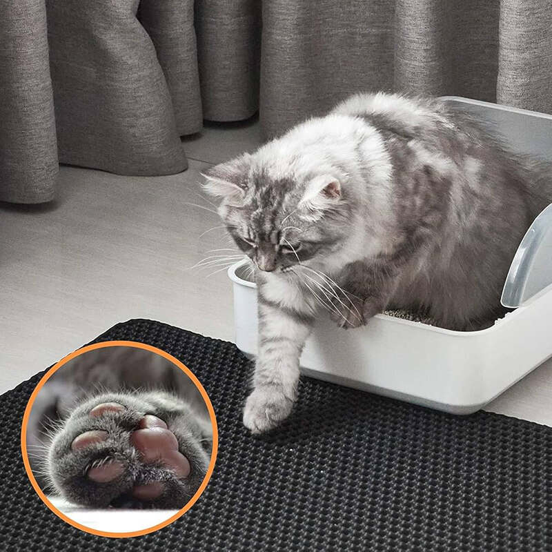 Kattsandsmatta två lager - hålsystem och vattentät botten