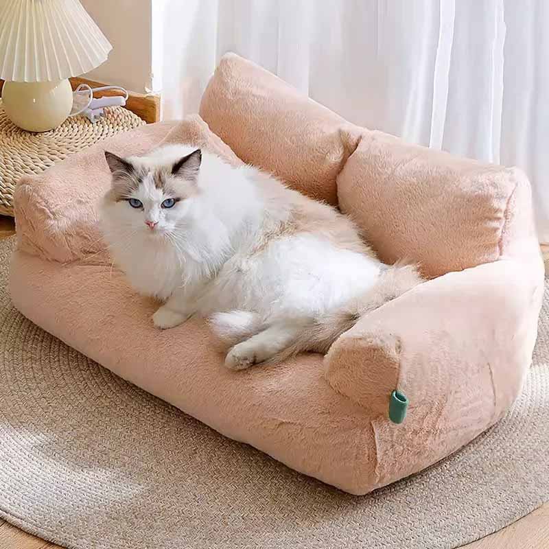 Soffbädd för katt & hund - bekväm säng