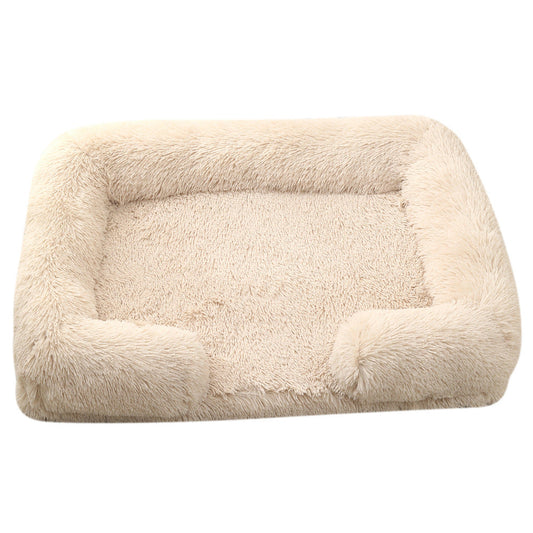 Varm och fluffig bädd för hund & katt